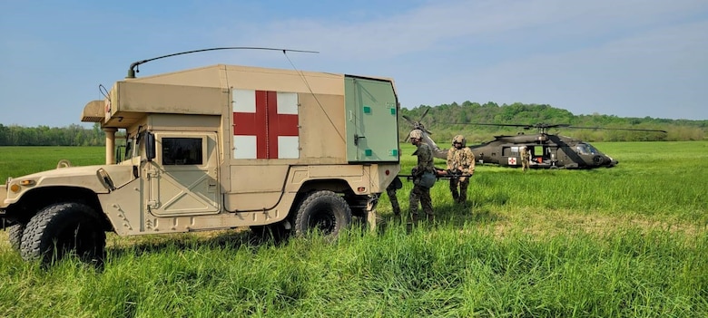 Courtsey Photo of 81st Medical Group Airmen participating in readiness exercise.