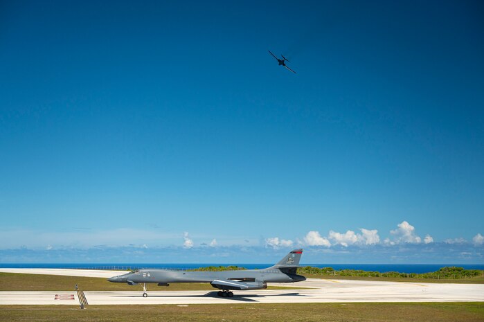 B-1B Lancers Deploy to Andersen Air Force Base for Bomber Task Force Mission