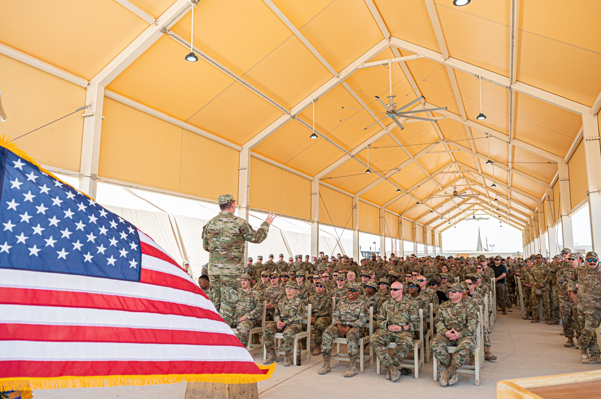 378th leadership encourages service members with purpose and mission
