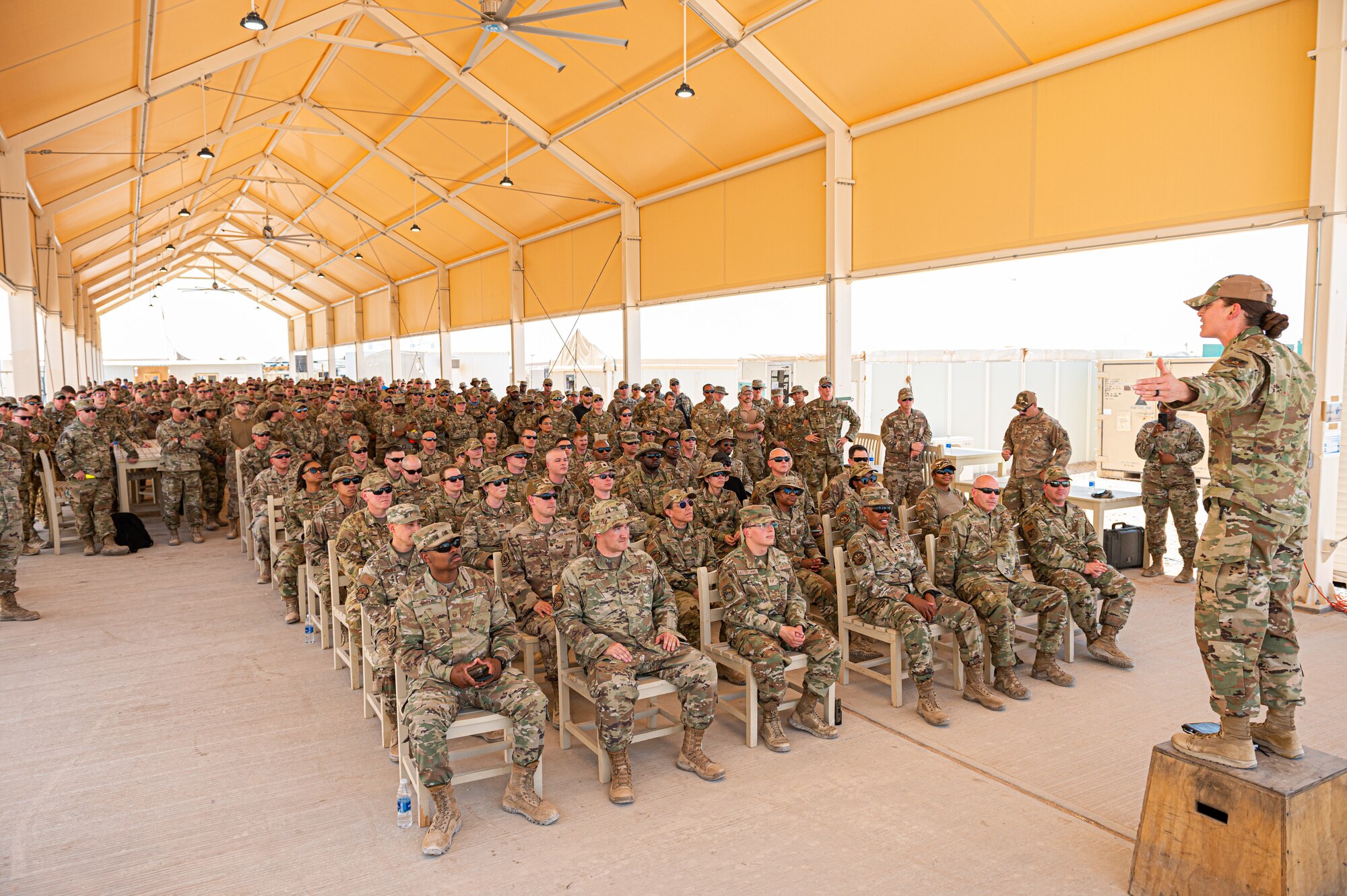 378th leadership encourages service members with purpose and mission
