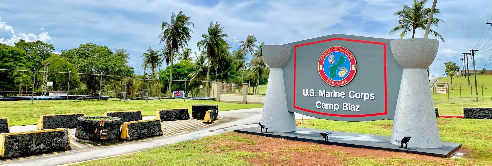 Front Gate of Camp Blaz