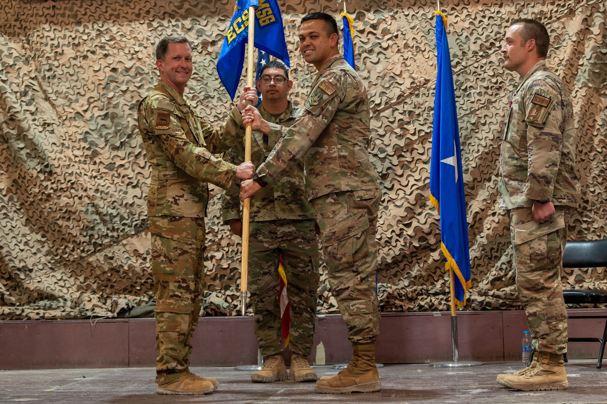 332d Expeditionary Communications Squadron change of command