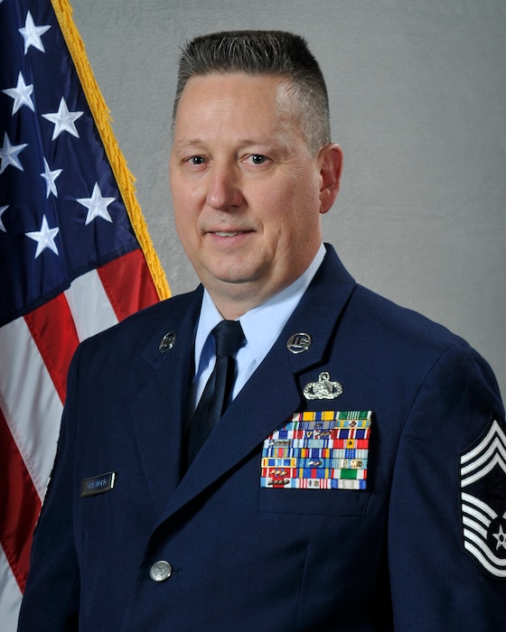 Airman posing for portrait.