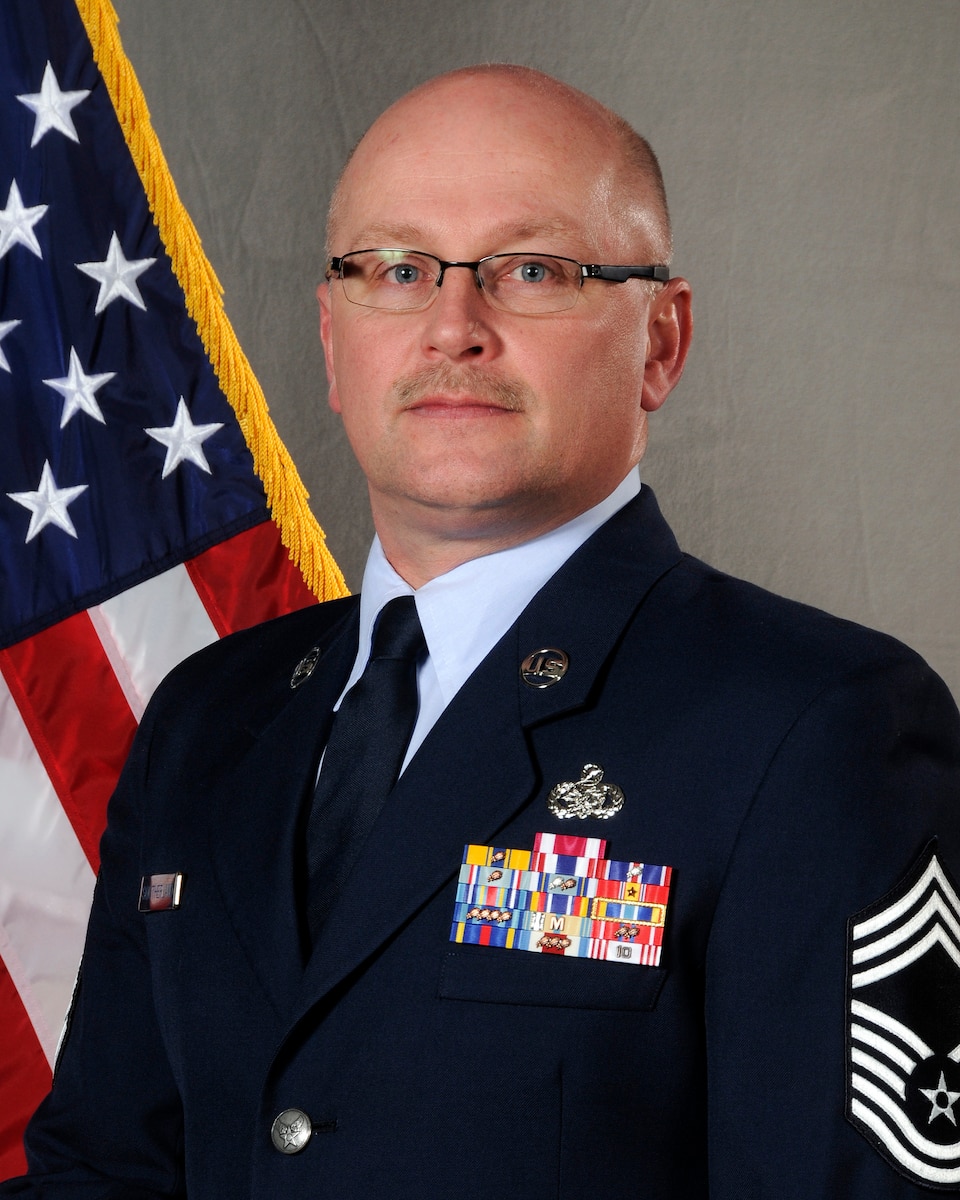 Airman posing for portrait.