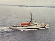 Nice color overhead shot of USCGC EDISTO
