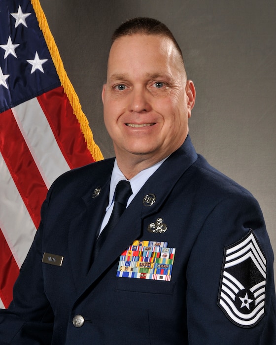 Airman posing for portrait.