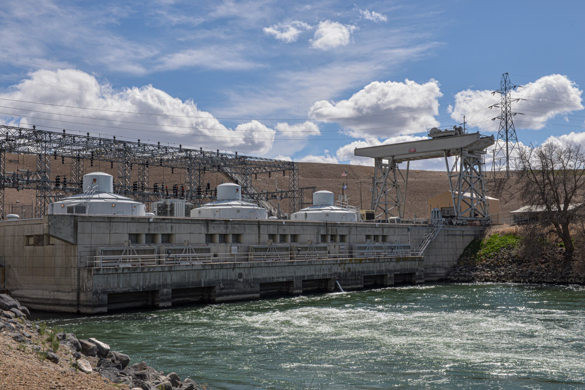 Photo of Mountain Home Air Force Base and Idaho Power.