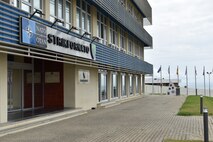 The front entrance Naval Striking and Support Forces NATO Base in Lisbon, Portugal. (Courtesy Photo)