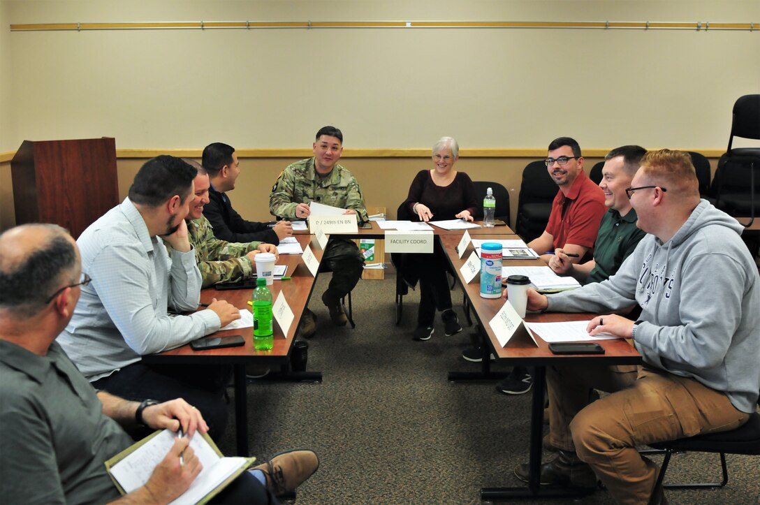 Facility Coordinator Course’s practical exercise engages students