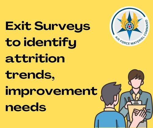 exit survey graphic