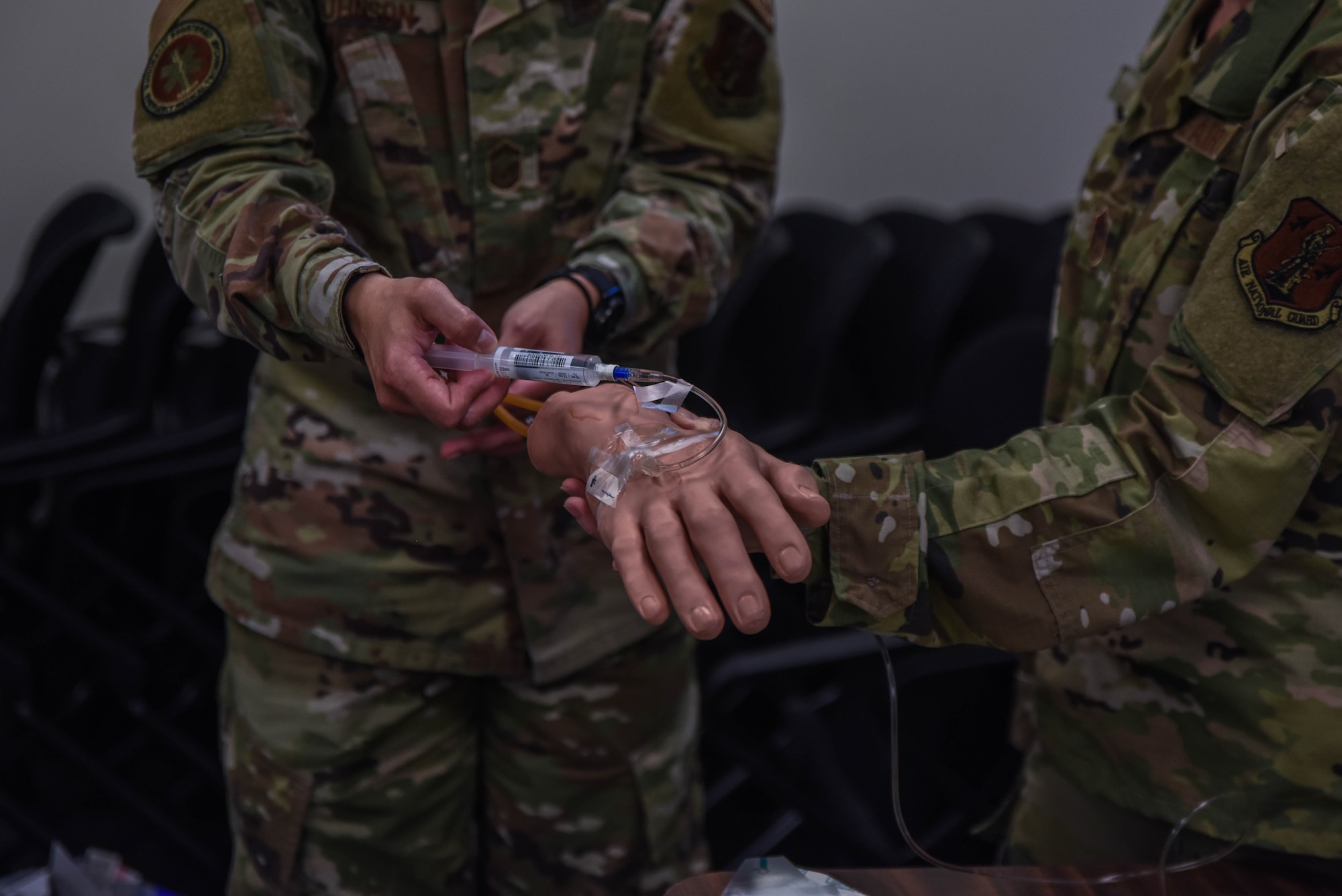 The 114th Medical Group utilized the Medic-X program as part of their Multi Capable Airman training for non-clinical medical personnel to develop relevant life sustaining skills.