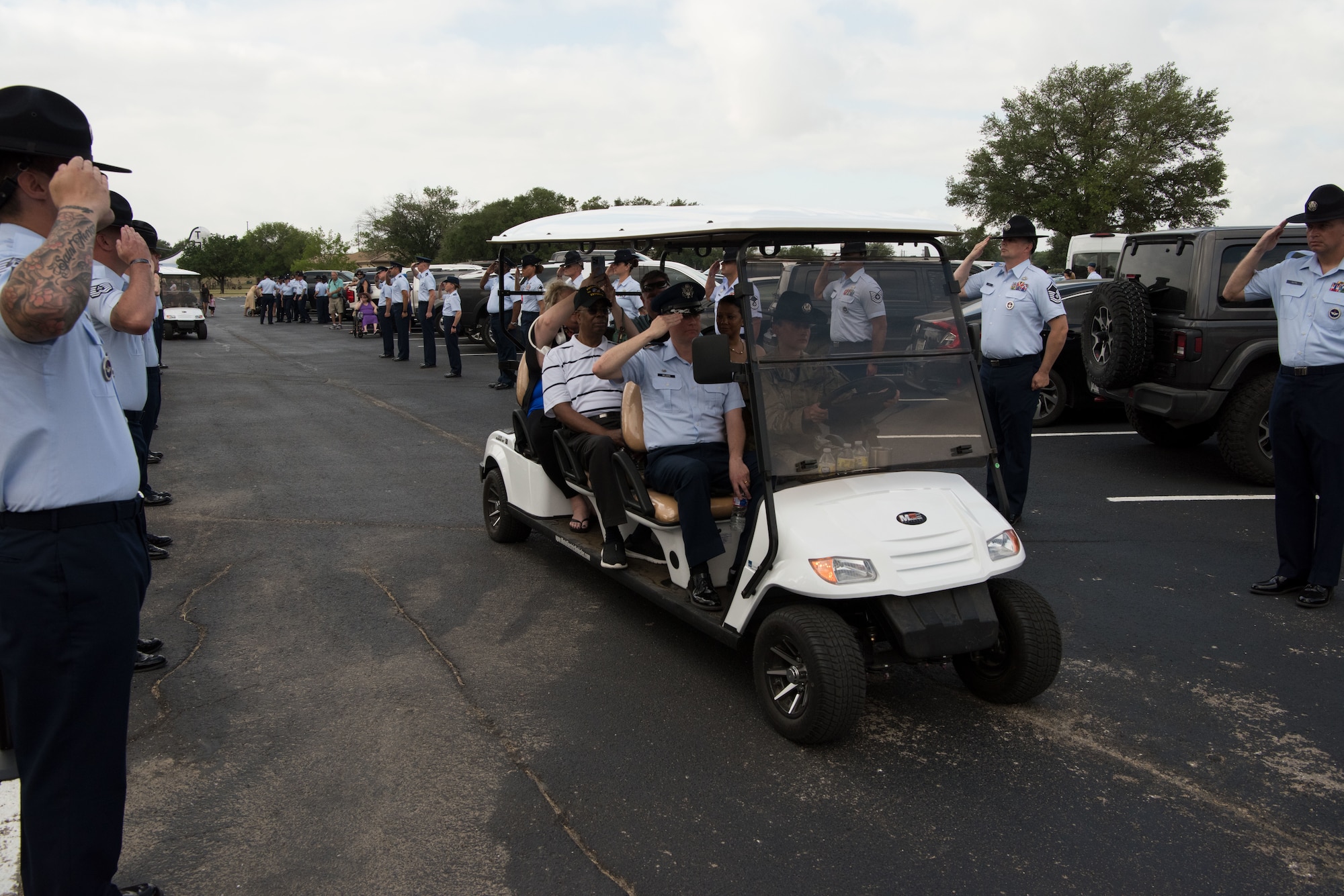 Basic Military Training returns to the parade field.