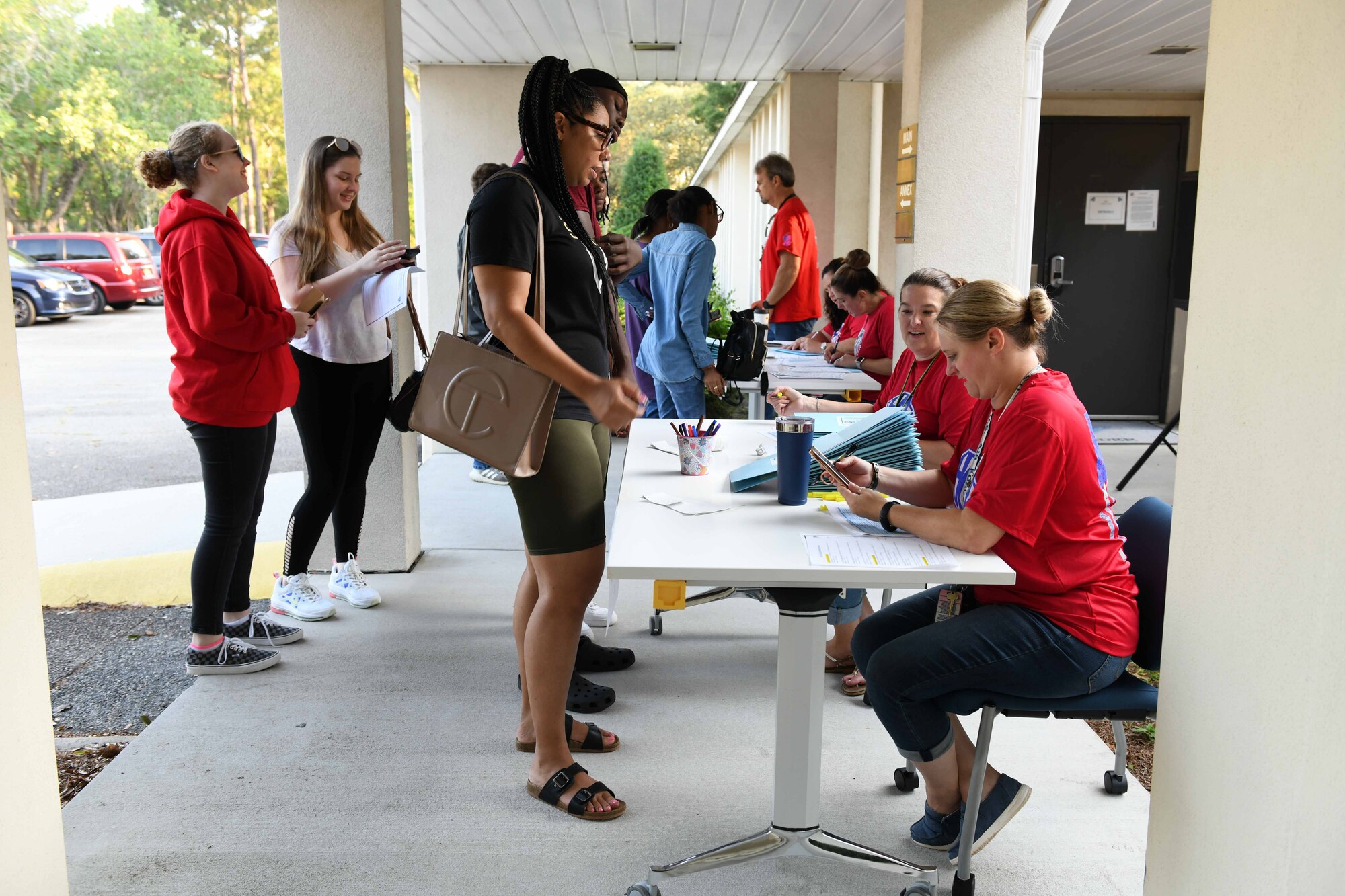 students in-processing