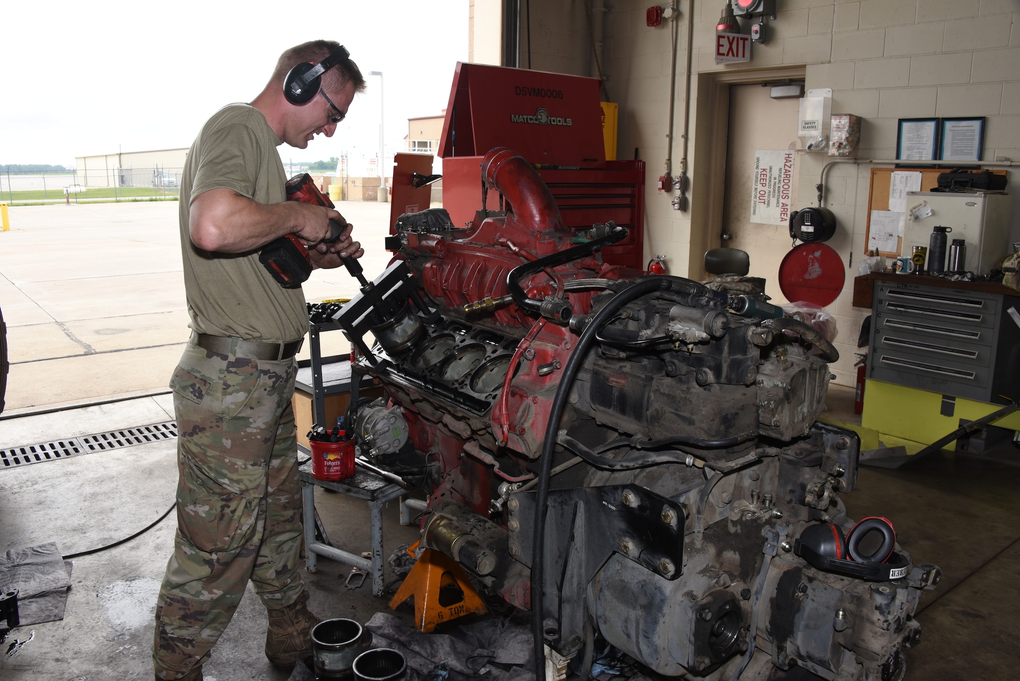 Diesel engine overhaul