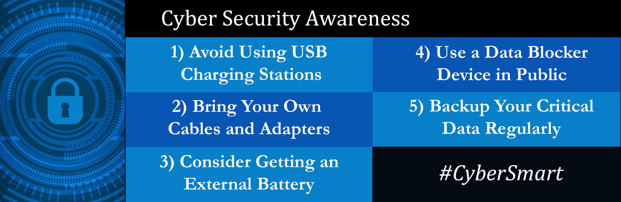 graphic of cyber security tips
