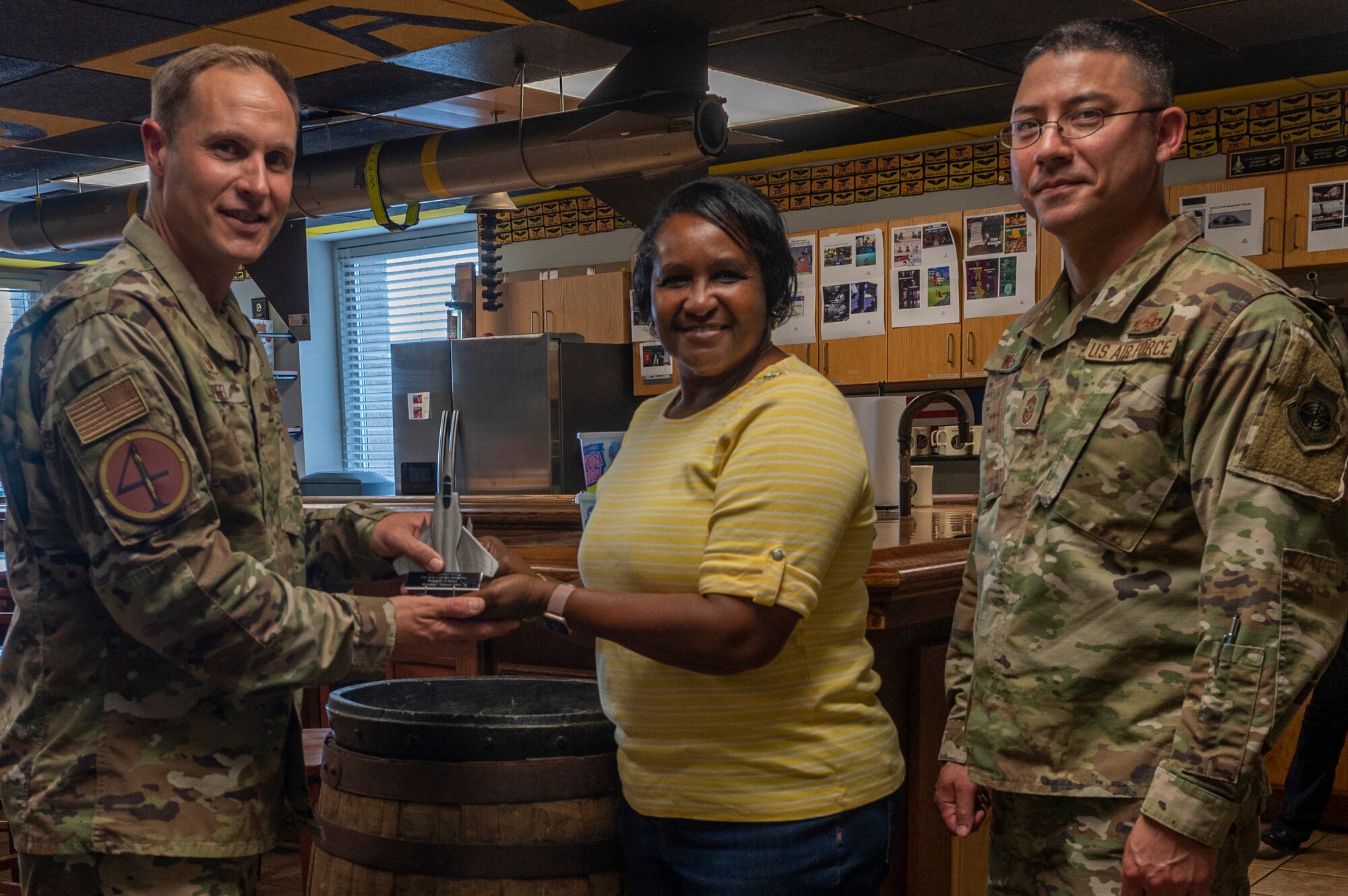 Ulmer was named the civilian category one of the 1st quarter for 2022. (U.S. Air Force photo by Senior Airman Kylie Barrow)