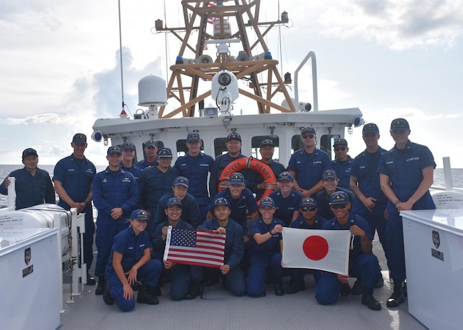 U.S., Japan Coast Guards Conduct Joint Counter-narcotics Exercise in the Pacific