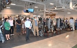 DSCR cuts ribbon for Red Brick Fitness Center during grand opening