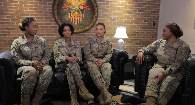Col. June Copeland, division chief, IPPS-A, USAR, and her daughters 1st Lt. June Copeland, Cadets Jeilyn and Jasmyn Haynes share the unique experience of attending and graduating from the United States Military Academy West Point. 

Unknowingly, Col. Copeland started the path for her three children to follow in her footsteps. Without pressure or coercion, her children decided to be a part of this distinct pool of graduates that truly sets their family apart.