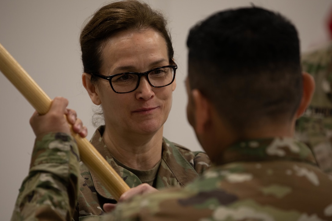 318th Theater Public Affairs Support Element change of command ceremony