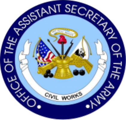 Graphic logo for the Office of the Assistant Secretary of the Army