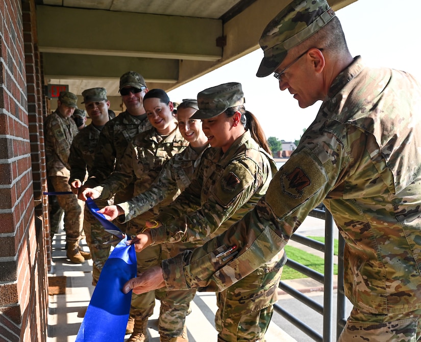 Ribbon cutting ceremony is performed