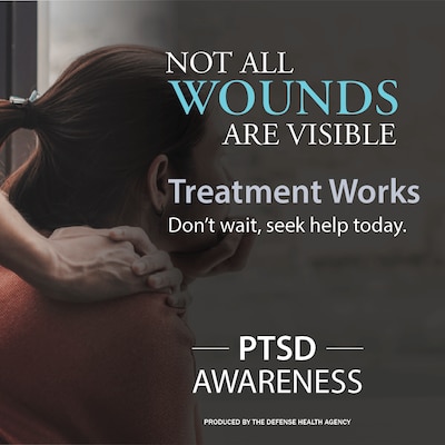 June is Post Traumatic Stress Disorder Awareness (PTSD) Month.