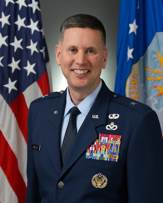 This is the official portrait of Brig. Gen. Brian Hartless.