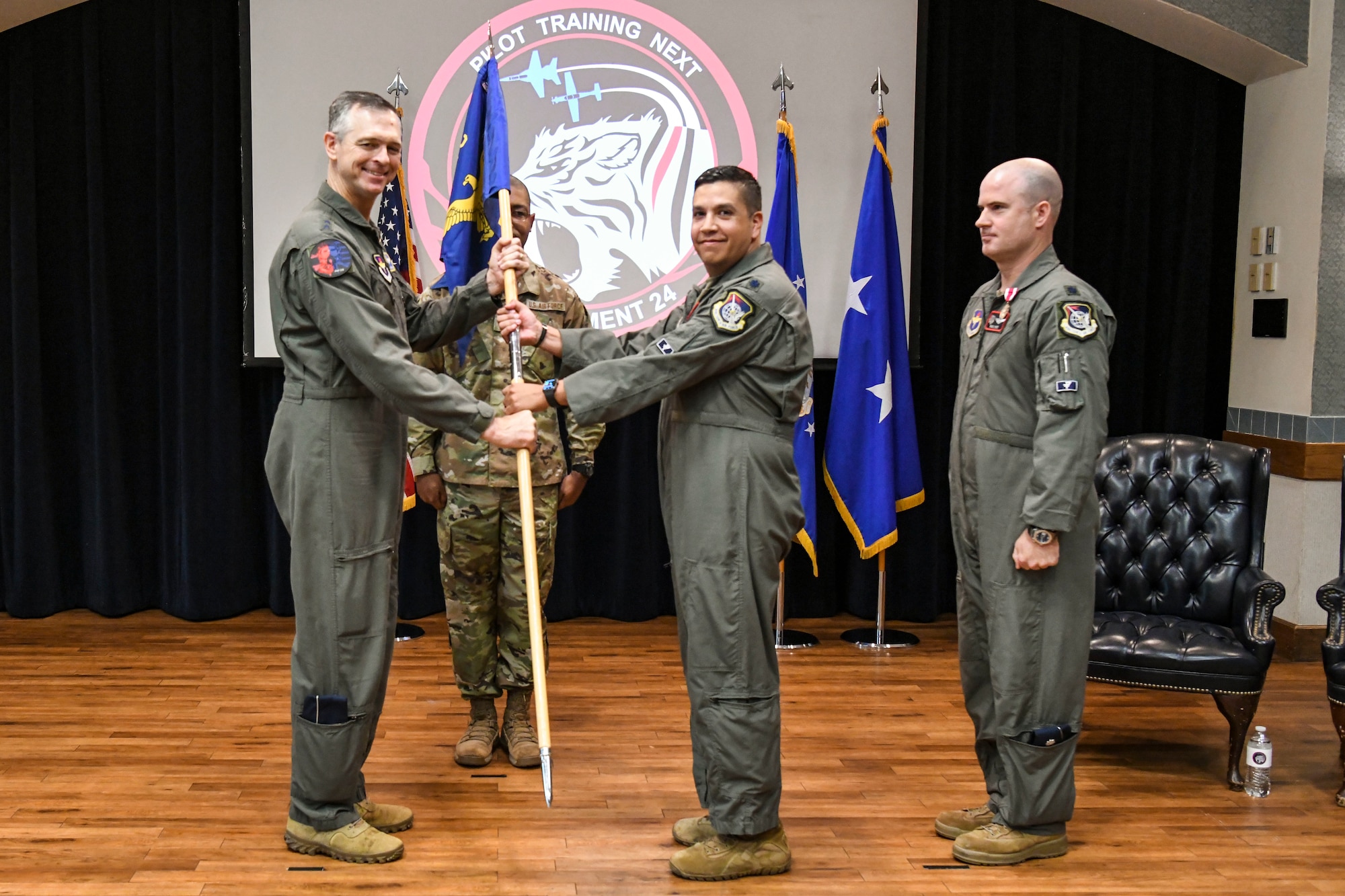 Change of command ceremony