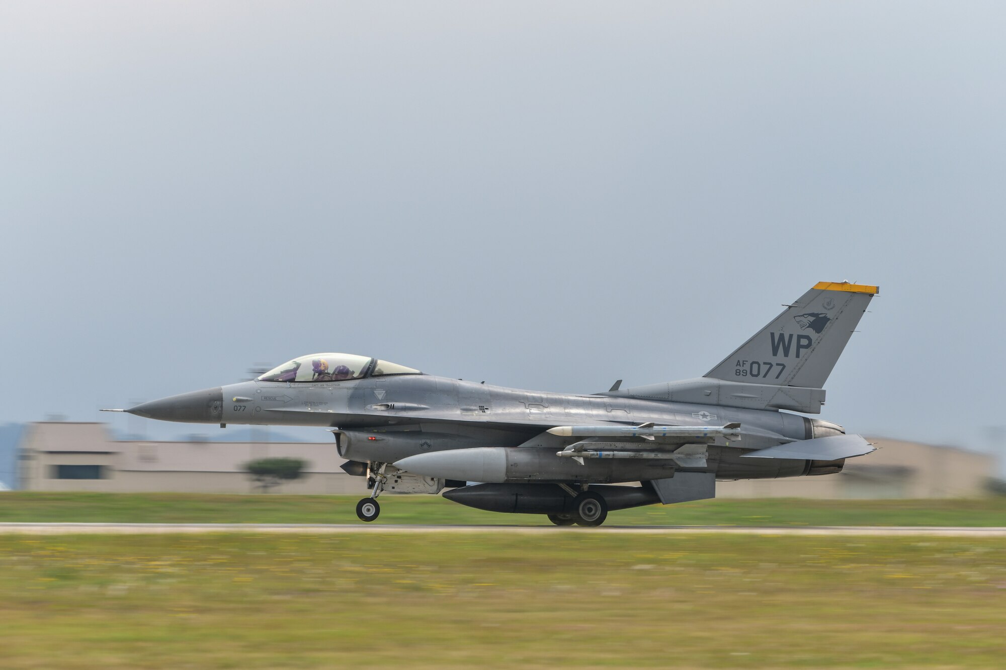 Photo of a U.S. Air Force F-16 Fighting Falcon