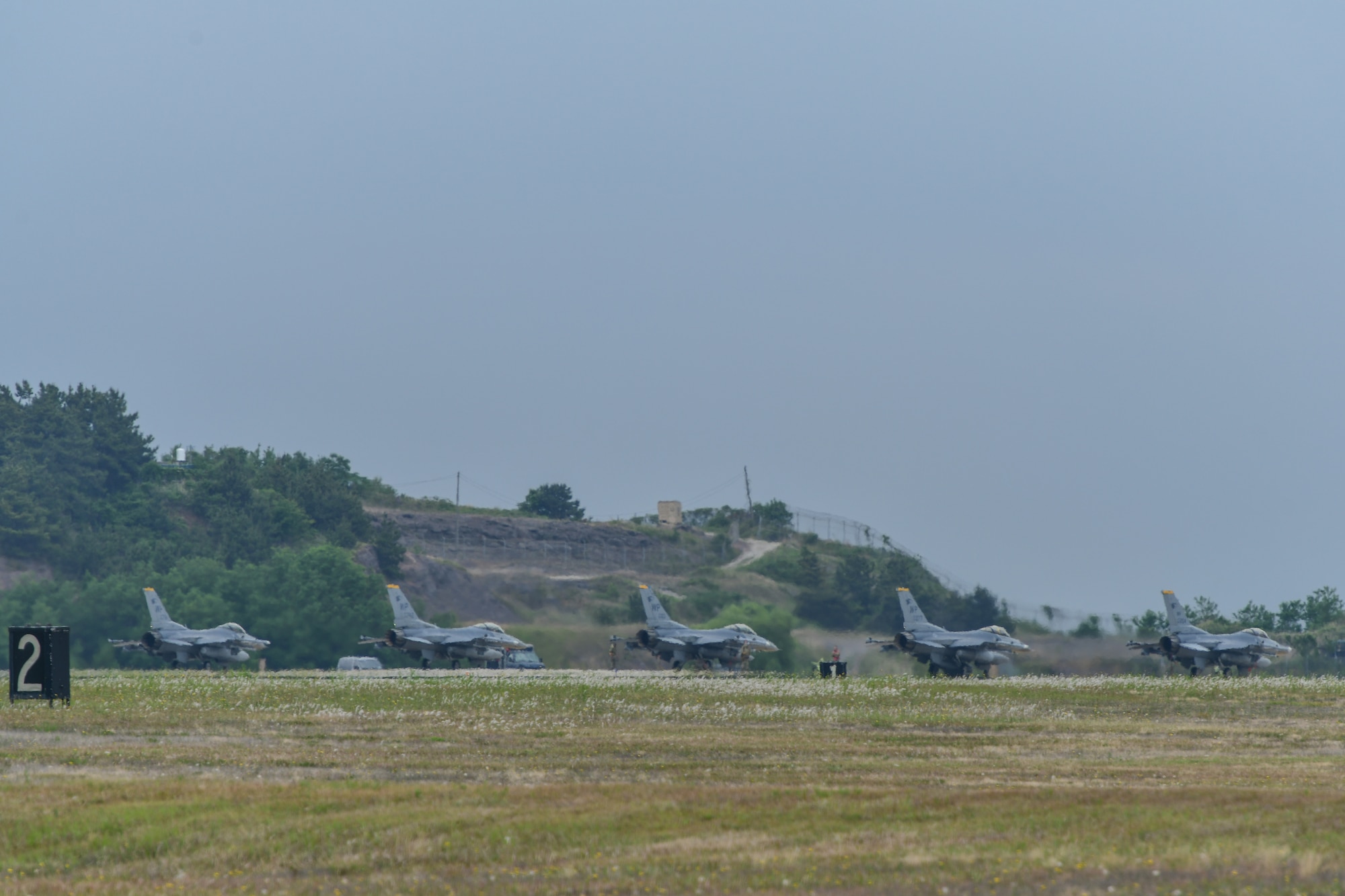 Photo of a U.S. Air Force F-16 Fighting Falcon