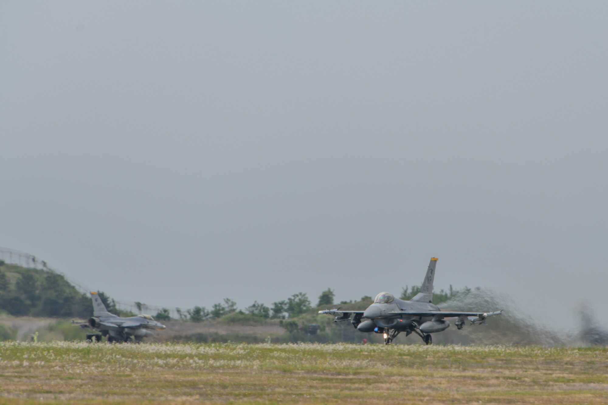 Photo of a U.S. Air Force F-16 Fighting Falcon