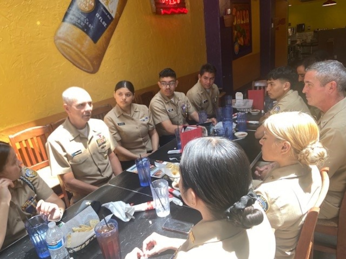 CHEC NJROTC Visit