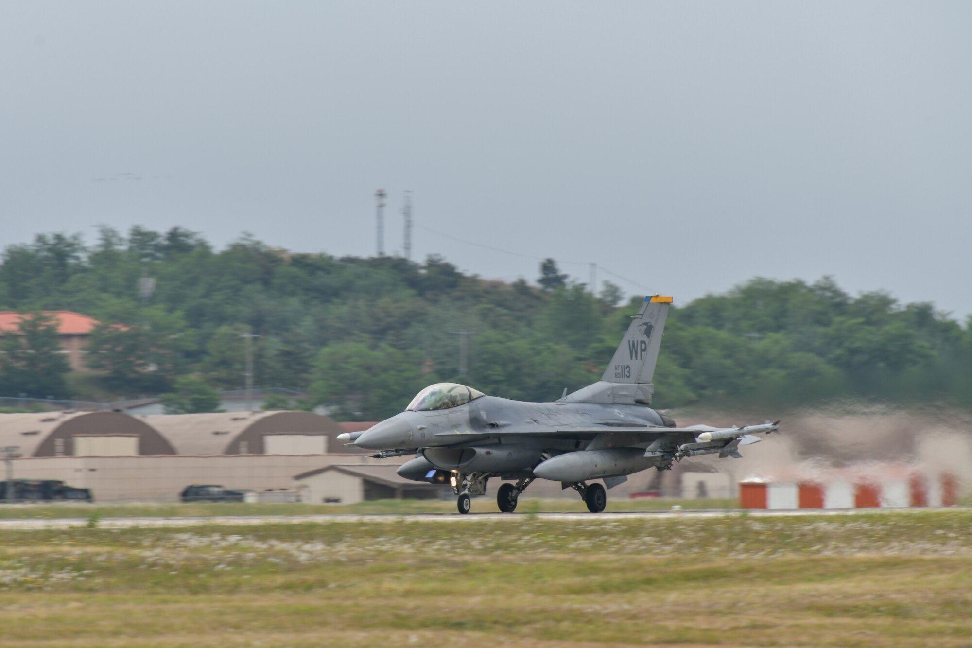 Photo of a U.S. Air Force F-16 Fighting Falcon