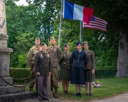 10th AAMDC in France for D-Day