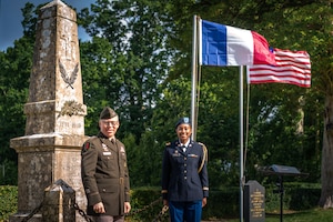 10th AAMDC in France for D-Day