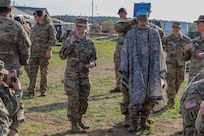 456th Medical Company Area Support honors Soldier with impromptu commencement ceremony during Defender 22