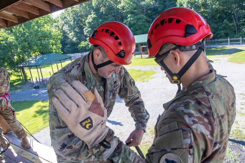 PHOTO GALLERY: Confidence/obstacle course and rappel tower at ...
