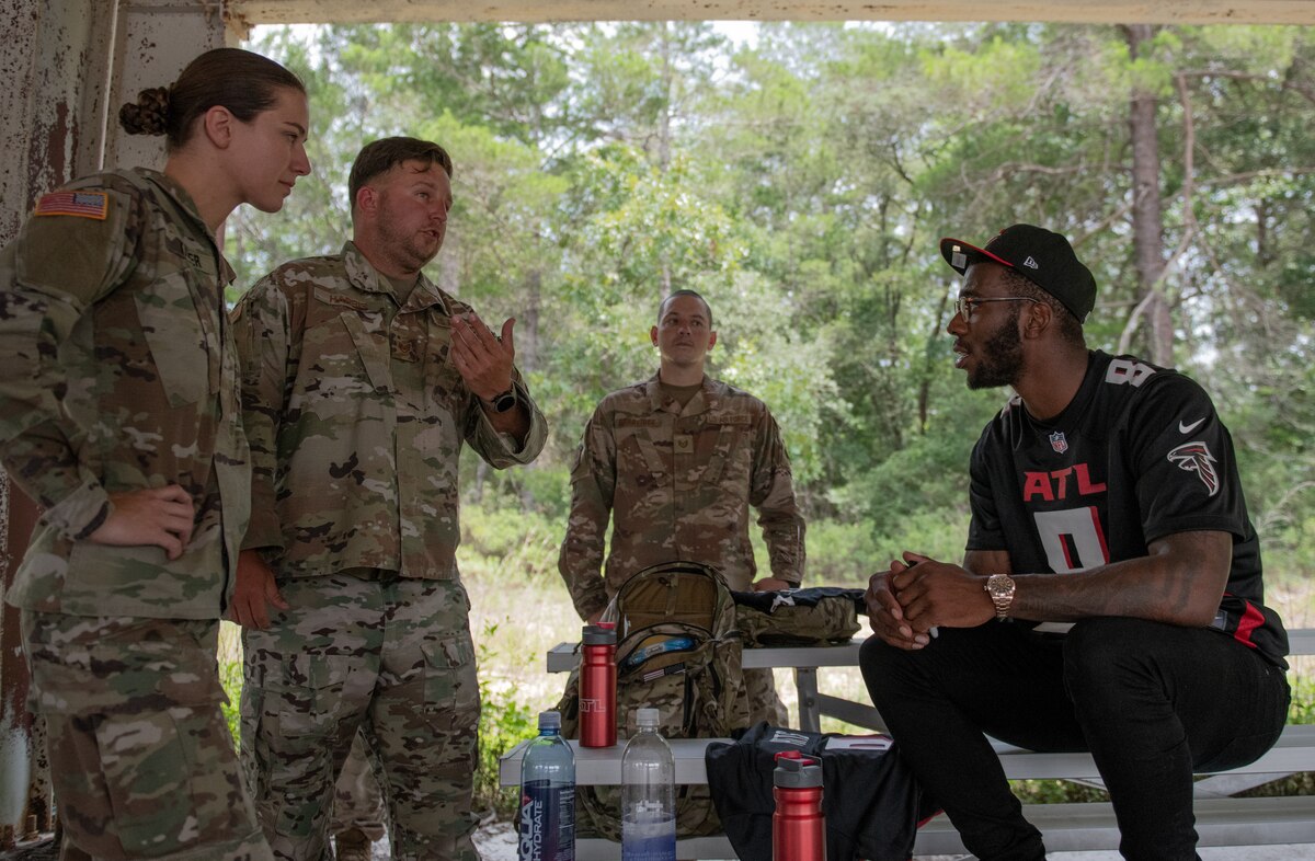 Atlanta Falcons visit Team Eglin > Eglin Air Force Base > Article Display