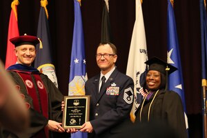 132d Wing Member Receives Award From members of Air University at Maxwell  Air Force Base, Alabama
