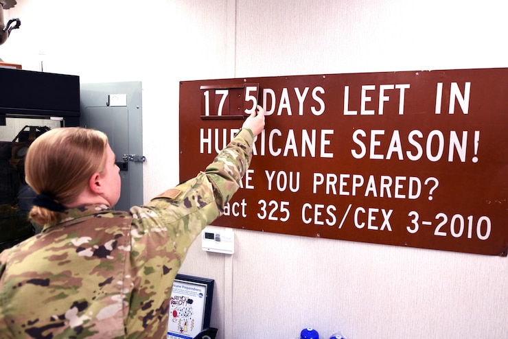 Airman changes hurricane season countdown