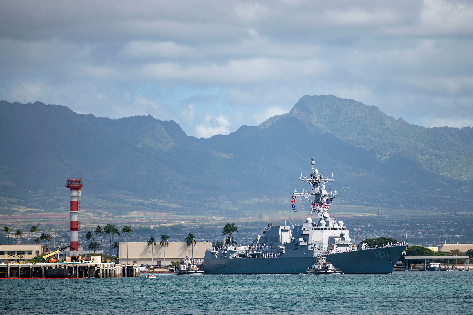 USS Frank E. Petersen, Jr. Arrives at Pearl Harbor Homeport