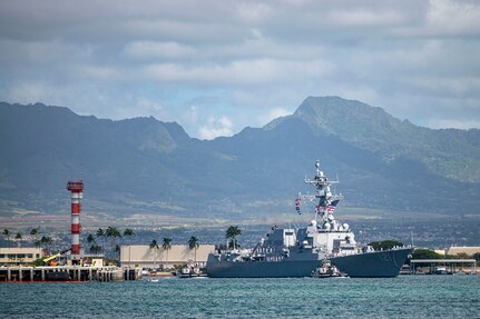 USS Frank E. Petersen, Jr. Arrives at Pearl Harbor Homeport