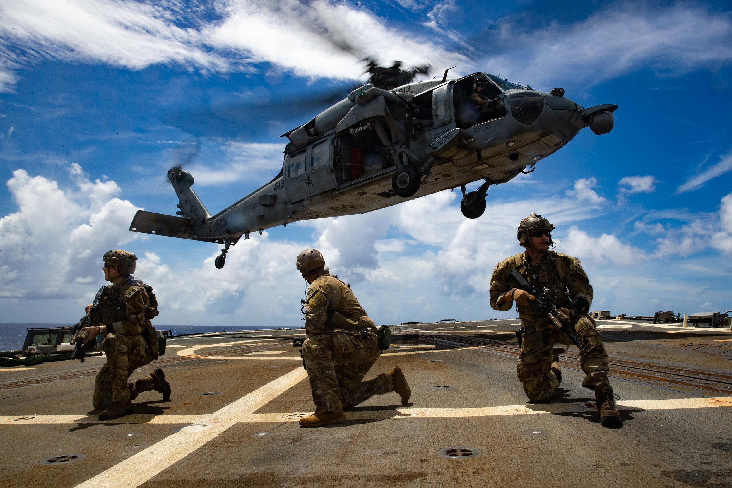 Abraham Lincoln Carrier Strike Group Conducts Helicopter Visit, Board,  Search and Seizure Exercise in the Philippine Sea > U.S. Indo-Pacific  Command > 2015