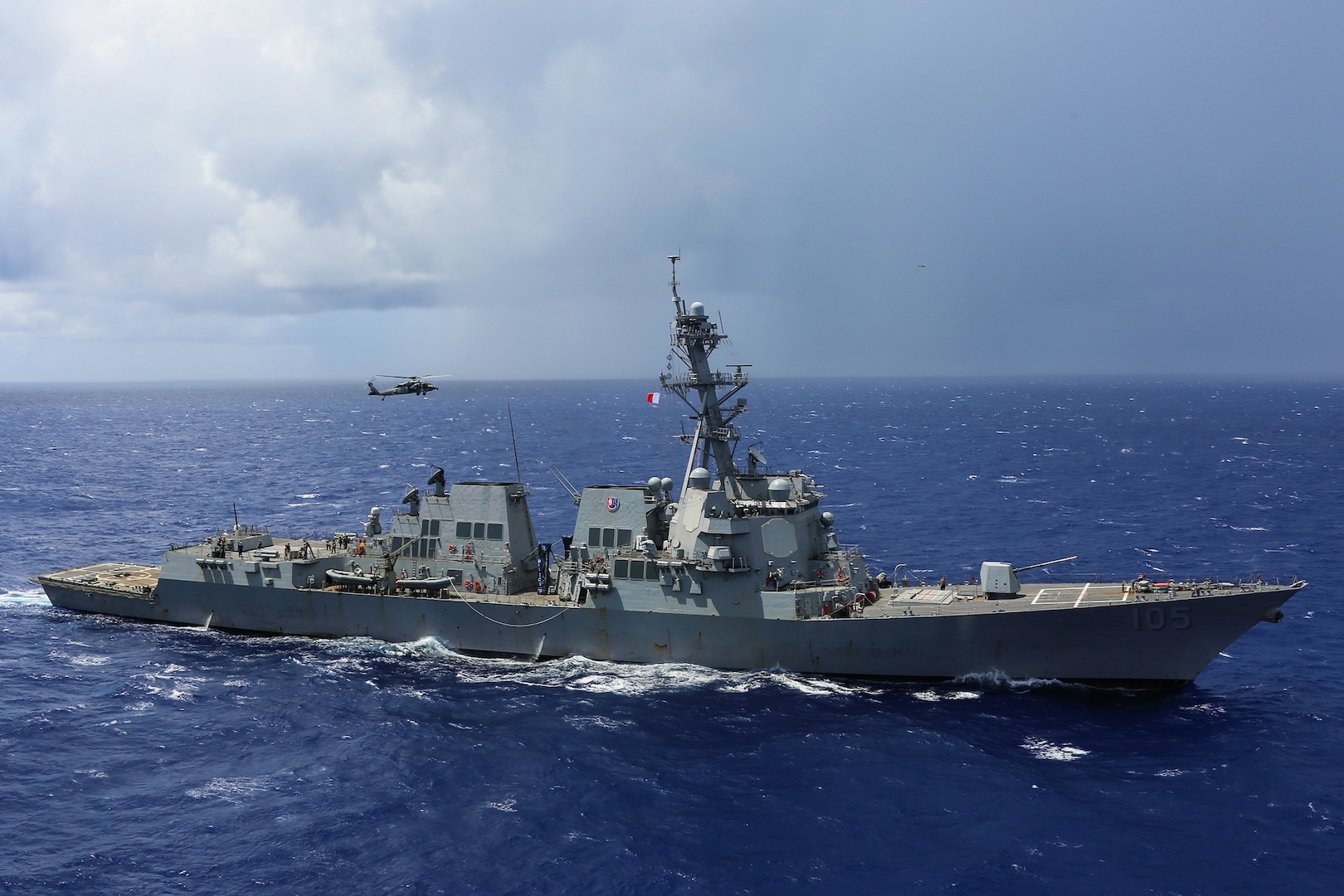 Abraham Lincoln Carrier Strike Group Conducts Helicopter Visit, Board, Search and Seizure Exercise in the Philippine Sea