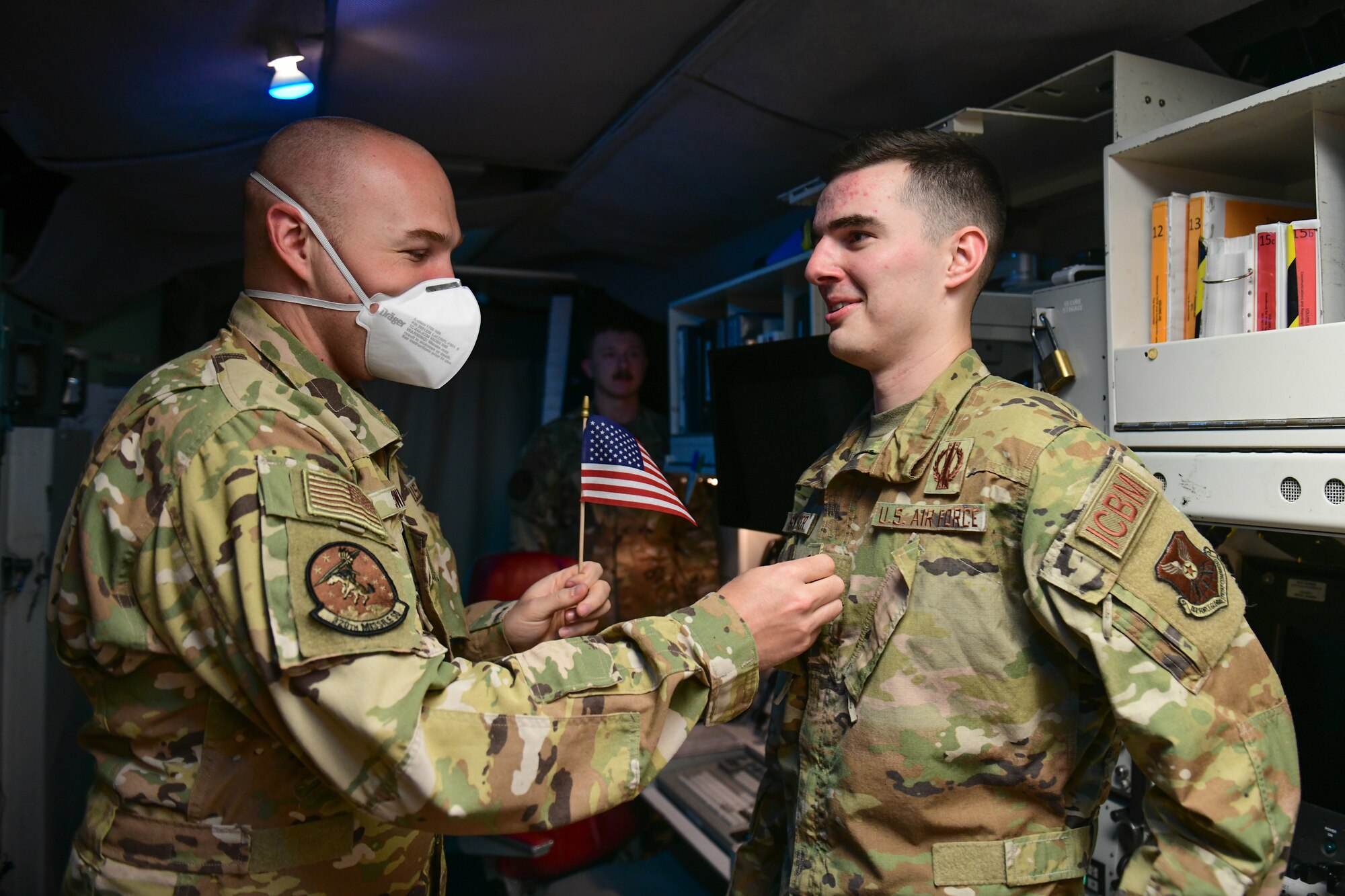 a 2nd Lieutenant is promoted to Captain.