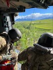 Montana National Guard aircrews search for flood victims in South Central Montana June 13-14, 2022. Guard members rescued at least a dozen people.
