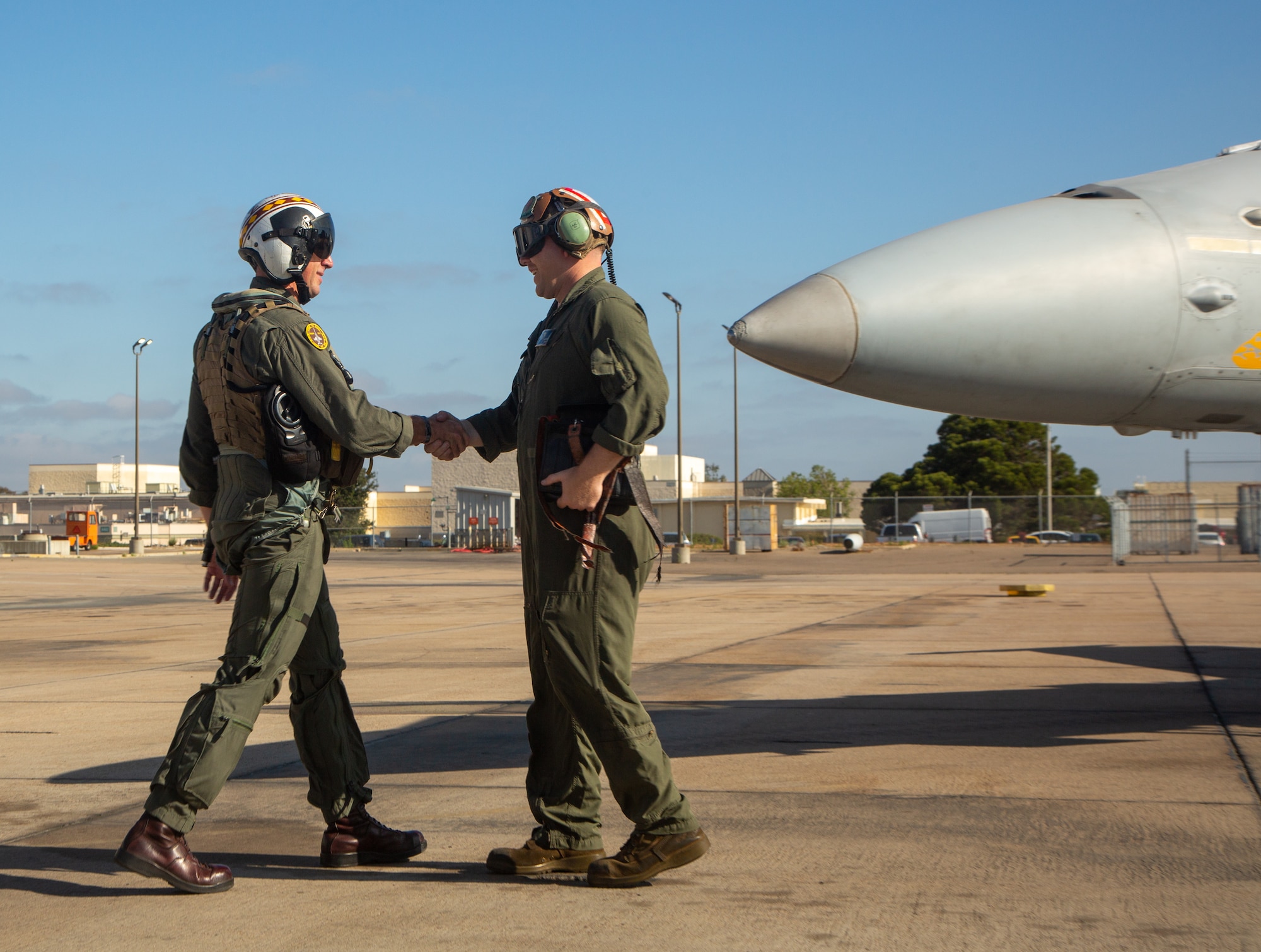 Marine Hornets swap NATO enhanced air policing role