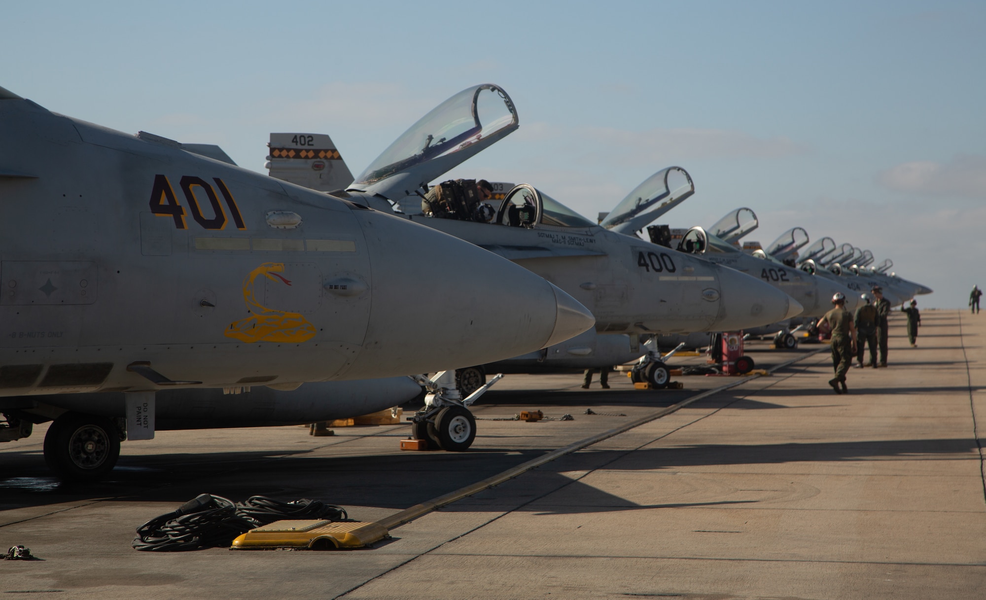 Marine Hornets swap NATO enhanced air policing role