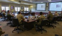 Foreign Military Attachés Visit Marshall Hall